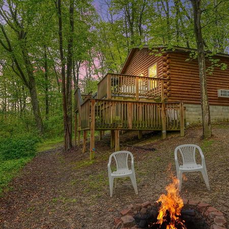 Blue Rose Cabins - Pine Ridge Cabin Logan Ngoại thất bức ảnh